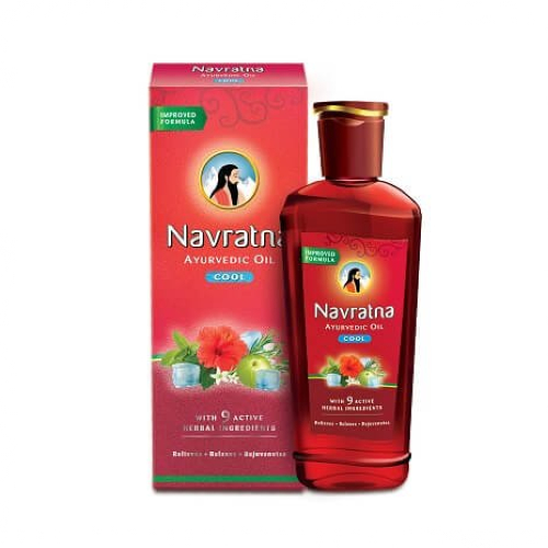 Navratna Herbal Cool Hair Oil in Pakistan