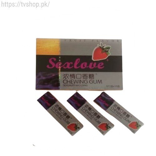 Sex Love Sexual Arousal Chewing Gum In Pakistan