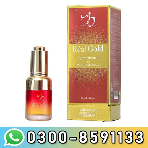 Real Gold - Face Serum With 24K Gold Flakes